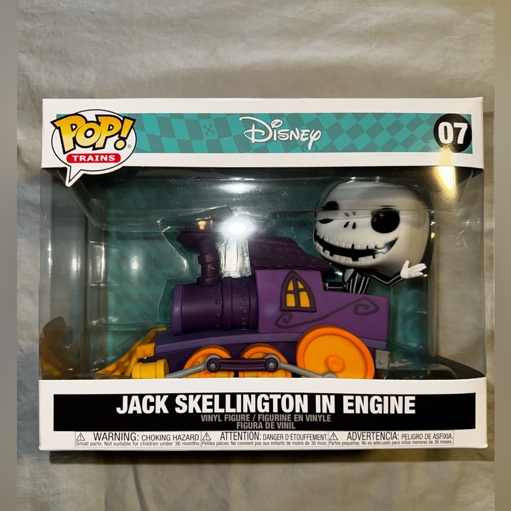 POP! TRAINS DELUXE JACK SKELLINGTON IN ENGINE